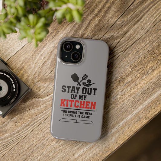 Funny Pickleball Magnetic Tough Phone Case – Durable Protection with Culinary Personality