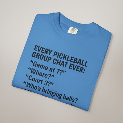 Pickleball T-Shirt for Fun Gamers, Funny Sports Tee, Unisex Pickleball Apparel, Gift for Sports Enthusiasts, Casual Activewear