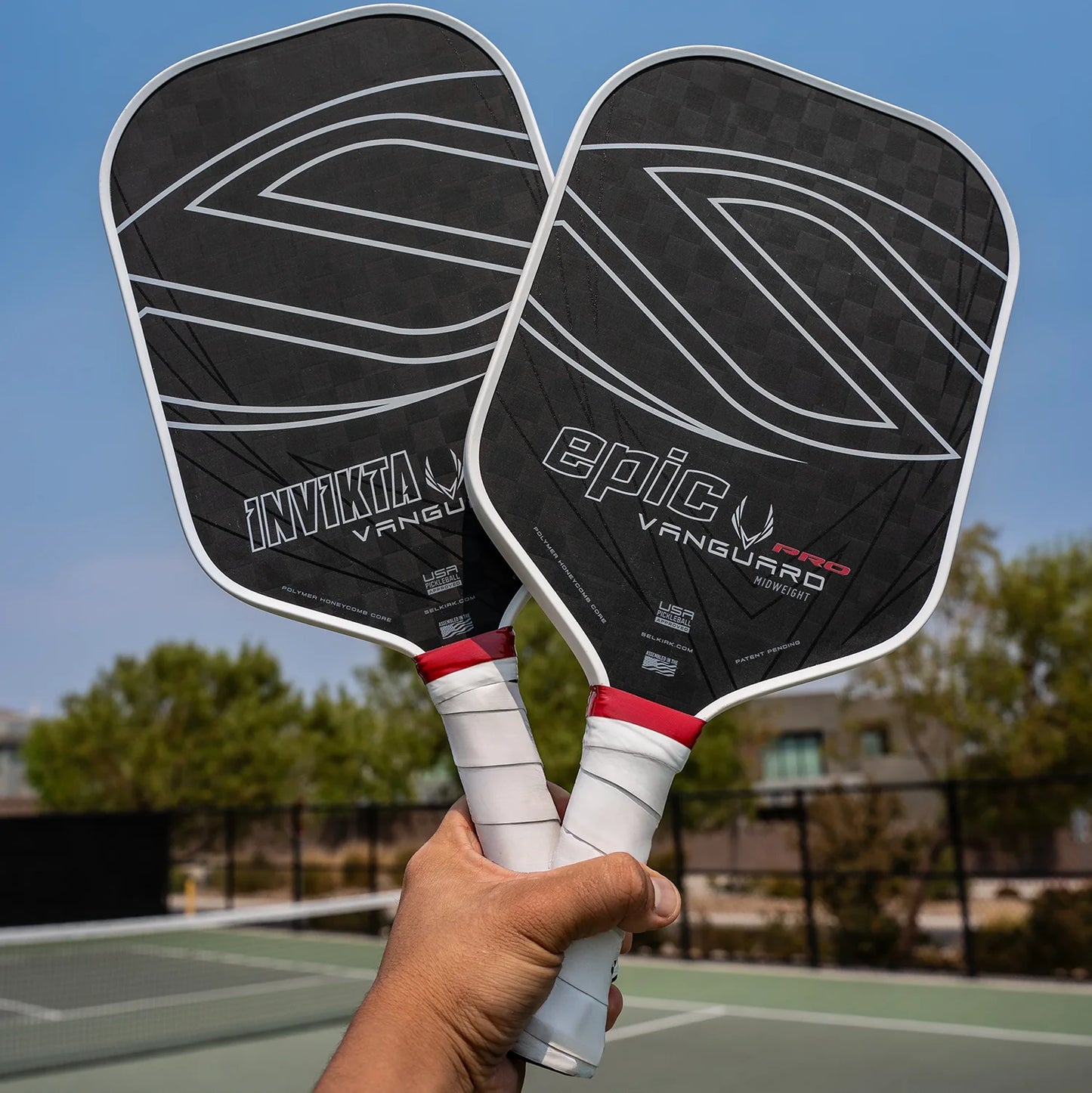 Advanced 12K Raw Carbon Fiber Pickleball Paddle - 4-Layer Hybrid Face for Max Spin & Control | USAPA Certified