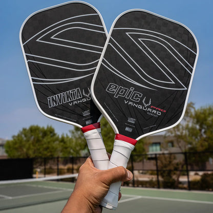 Advanced 12K Raw Carbon Fiber Pickleball Paddle - 4-Layer Hybrid Face for Max Spin & Control | USAPA Certified