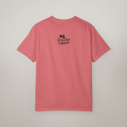 Pickleballer Unisex T-shirt: Dinks, Drinks, Drills Funny Tee for Players and Fans