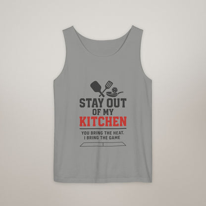 Pickleball Tank Top - 'Stay Out of My Kitchen' Activewear Shirt