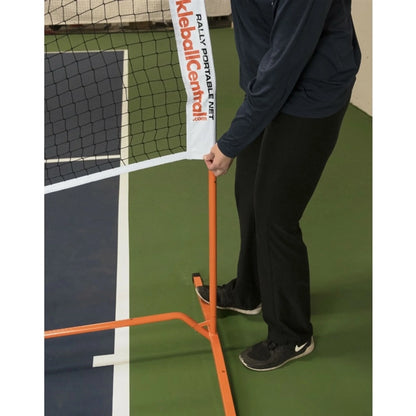 Full-Size Portable Pickleball Net – USAPA Approved Regulation Net with Wide Base | Lightweight, Sturdy, Easy Assembly for Indoor & Outdoor Play