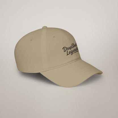 DropShotLegends Custom Casual Cotton Baseball Cap - Breathable Low Profile Everyday Hat for Men/Women