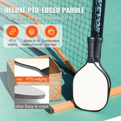 Regulation Size Portable Pickleball Net System – 22ft USAPA Standard Net with Sturdy Metal Frame, Center Support & Carry Bag | Easy Setup for Indoor & Outdoor Play