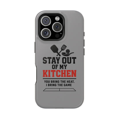 Funny Pickleball Magnetic Tough Phone Case – Durable Protection with Culinary Personality
