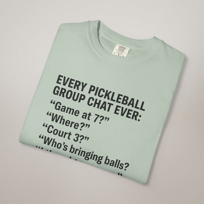 Pickleball T-Shirt for Fun Gamers, Funny Sports Tee, Unisex Pickleball Apparel, Gift for Sports Enthusiasts, Casual Activewear