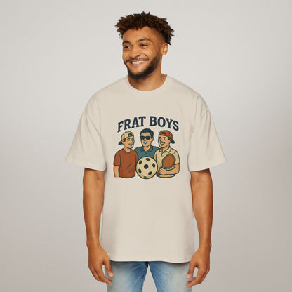 Men’s Oversized Pickleball T-Shirt – Streetwear Comfort, Court-Ready Style, Heavy Cotton Build