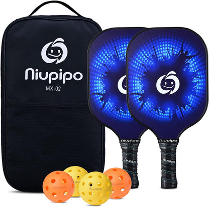 EXPLORER PRO USAPA Approved Pickleball Paddle – Graphite Carbon Fiber Face with Grit, Honeycomb Core & Cushion Grip | Pro-Level Paddle for Power, Spin & Control | Used by National Champions
