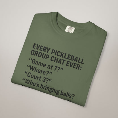 Pickleball T-Shirt for Fun Gamers, Funny Sports Tee, Unisex Pickleball Apparel, Gift for Sports Enthusiasts, Casual Activewear