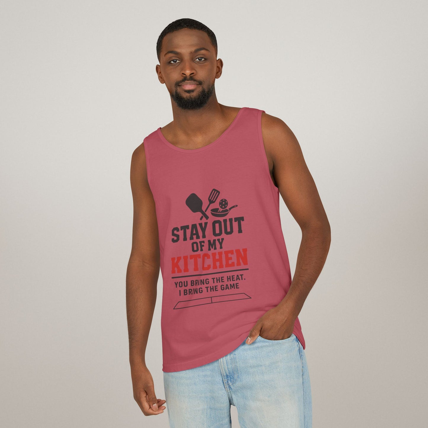 Pickleball Tank Top - 'Stay Out of My Kitchen' Activewear Shirt