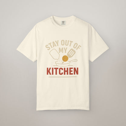 Stay Out of My Kitchen Unisex T-Shirt – Funny Chef Gift & Kitchen Humor Tee