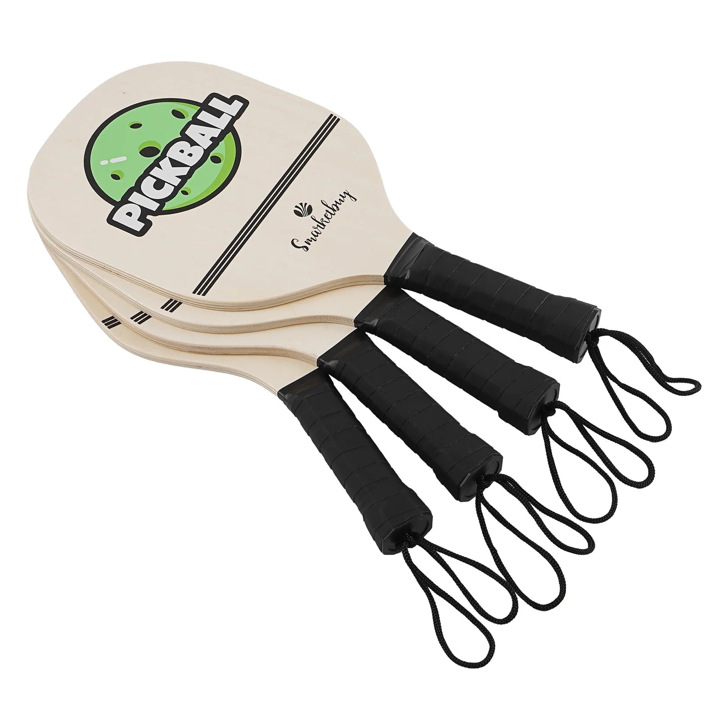 Portable Pickleball Set with Net Official Size Pickleball Net 4 Paddles/6 Pickle Balls