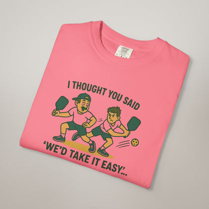 Casual Quote T-Shirt, Funny Sports Tee, Gift for Athletes, Unisex Graphic Tee, Humor T-Shirt for Friends, Relaxed Fit Apparel