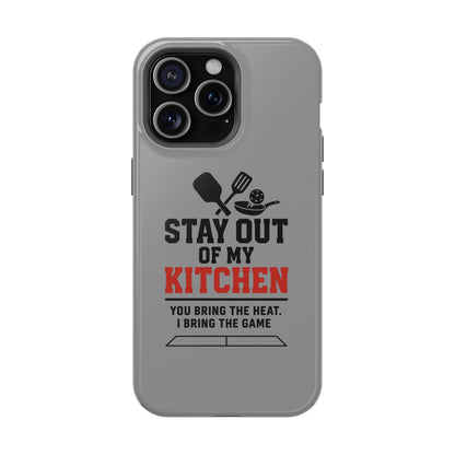 Funny Pickleball Magnetic Tough Phone Case – Durable Protection with Culinary Personality