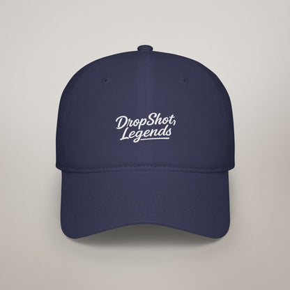 DropShotLegends Custom Casual Cotton Baseball Cap - Breathable Low Profile Everyday Hat for Men/Women