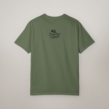 Pickleballer Unisex T-shirt: Dinks, Drinks, Drills Funny Tee for Players and Fans