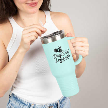 40oz Insulated Travel Mug - Stainless Steel | Hot & Cold Drinks | Leak-Proof Tumbler