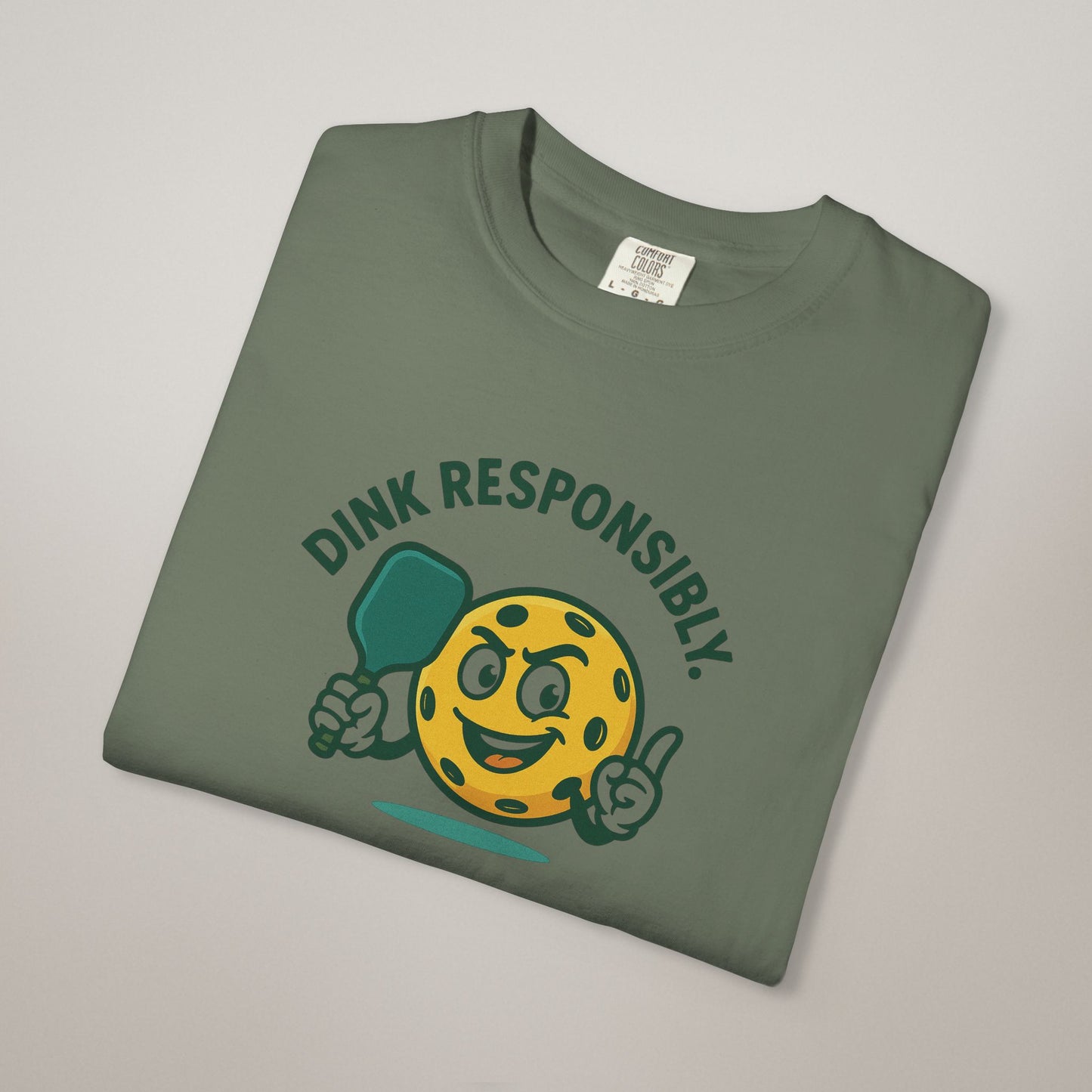 Funny Dink Responsibly T-Shirt, Casual Tee for Pickleball Lovers, Gift for Sports Enthusiasts, Fun Summer Apparel, Unique Team Shirt