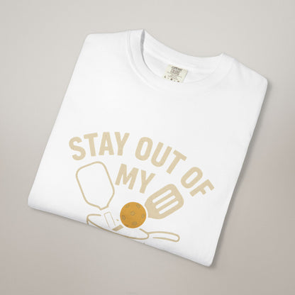 Stay Out of My Kitchen Unisex T-Shirt – Funny Chef Gift & Kitchen Humor Tee