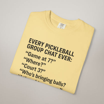Pickleball T-Shirt for Fun Gamers, Funny Sports Tee, Unisex Pickleball Apparel, Gift for Sports Enthusiasts, Casual Activewear