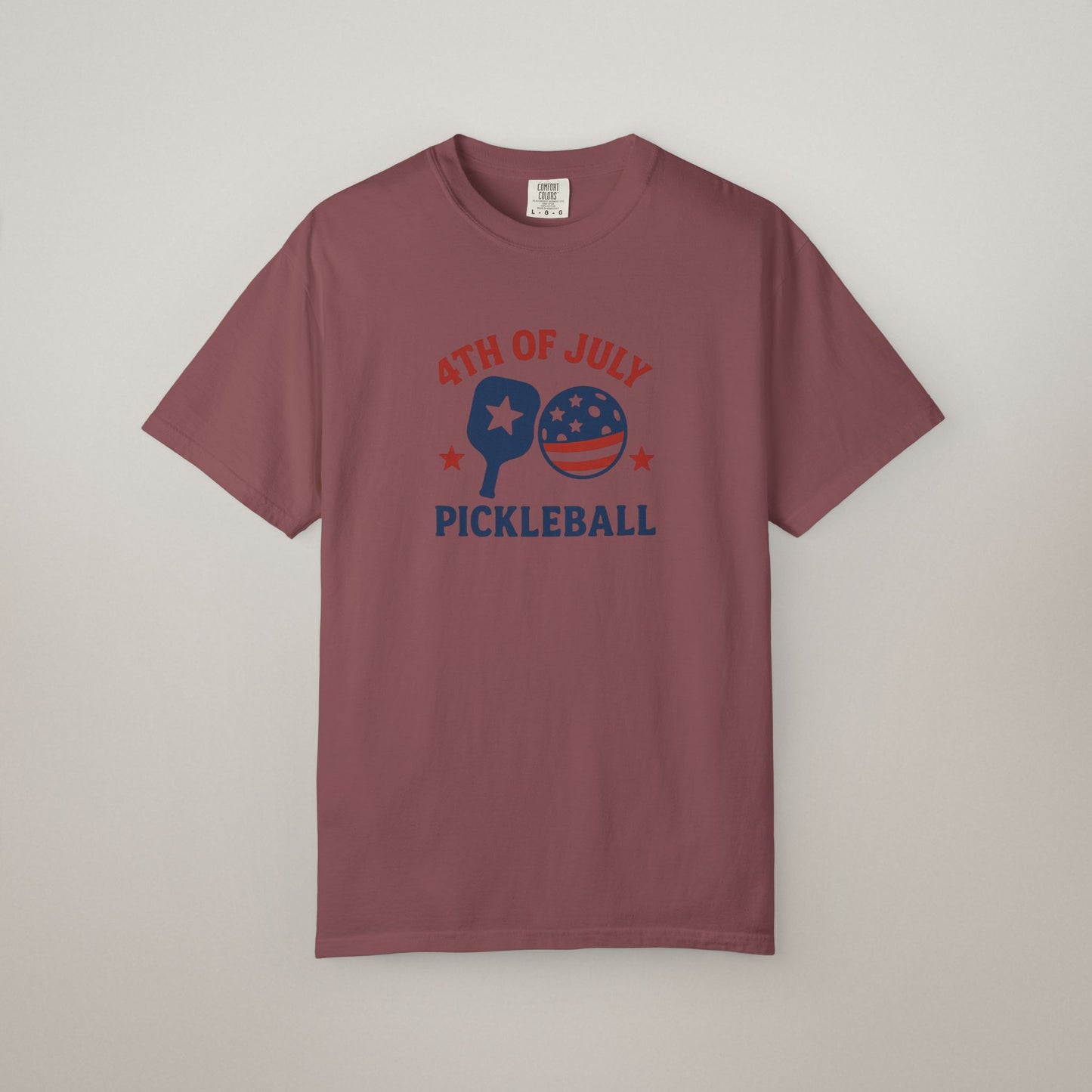 4th of July Pickleball T-Shirt – Patriotic Style Meets Everyday Comfort - Celebrate Independence Day in true pickleball fashion