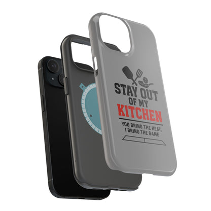 Funny Pickleball Magnetic Tough Phone Case – Durable Protection with Culinary Personality