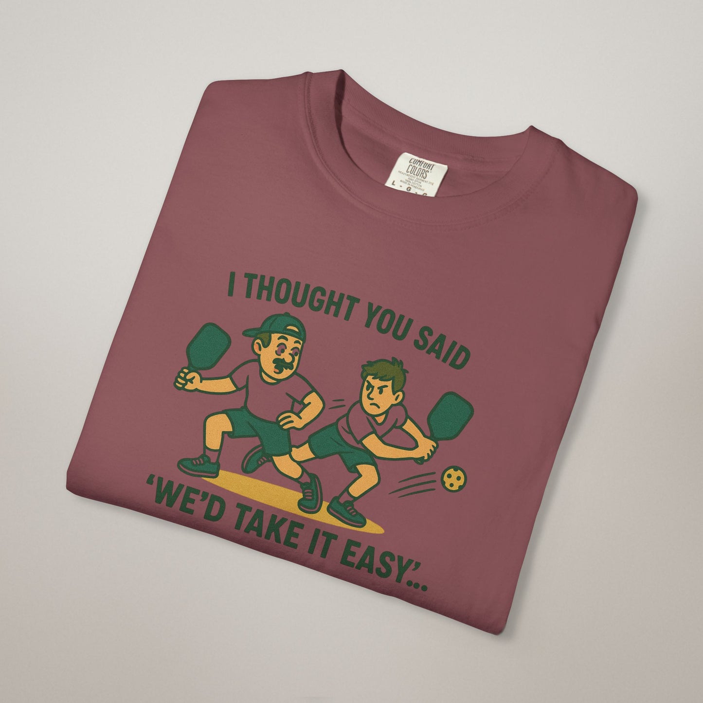 Casual Quote T-Shirt, Funny Sports Tee, Gift for Athletes, Unisex Graphic Tee, Humor T-Shirt for Friends, Relaxed Fit Apparel