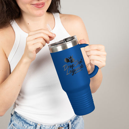40oz Insulated Travel Mug - Stainless Steel | Hot & Cold Drinks | Leak-Proof Tumbler