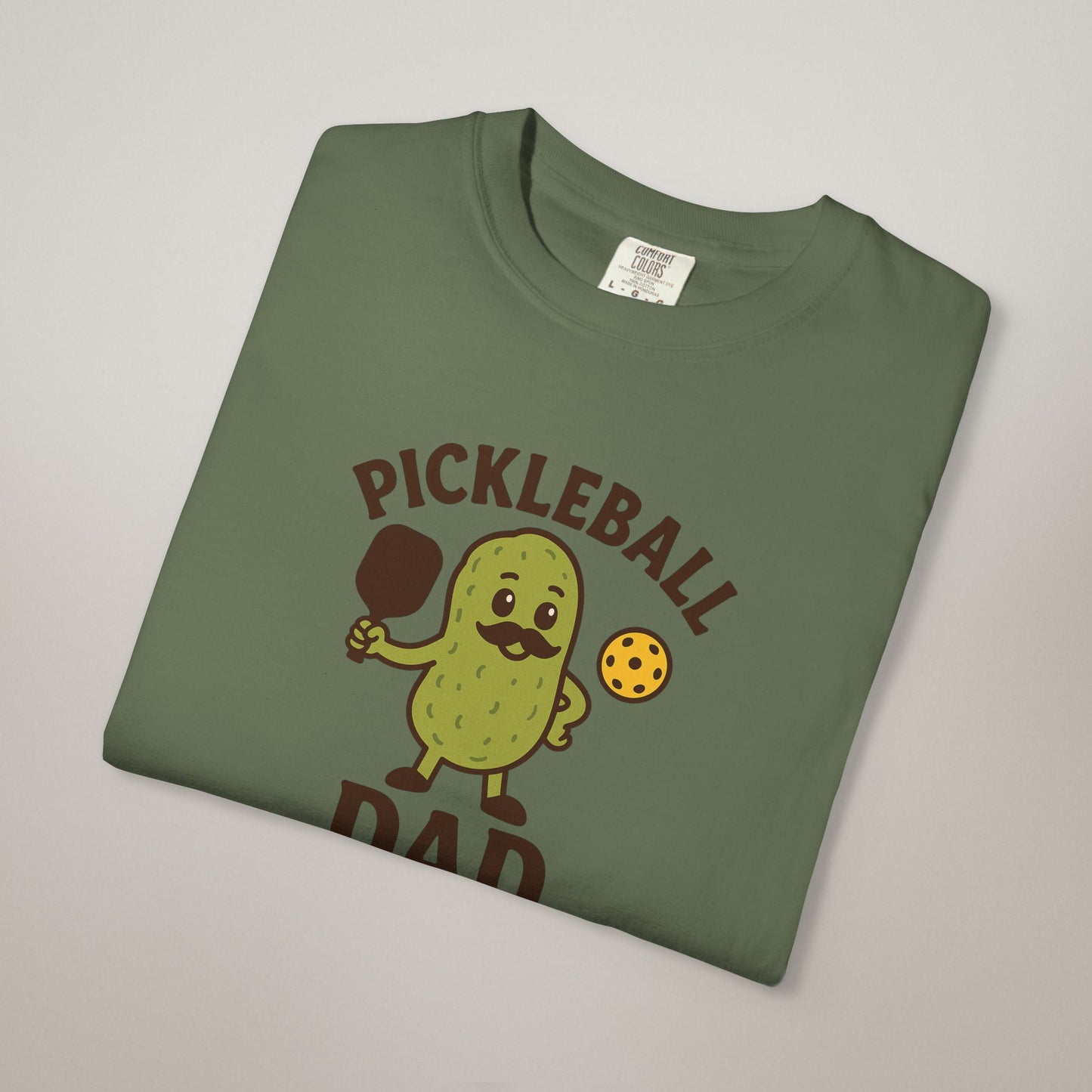 Garment-Dyed Pickleball T-shirt for Men and Women