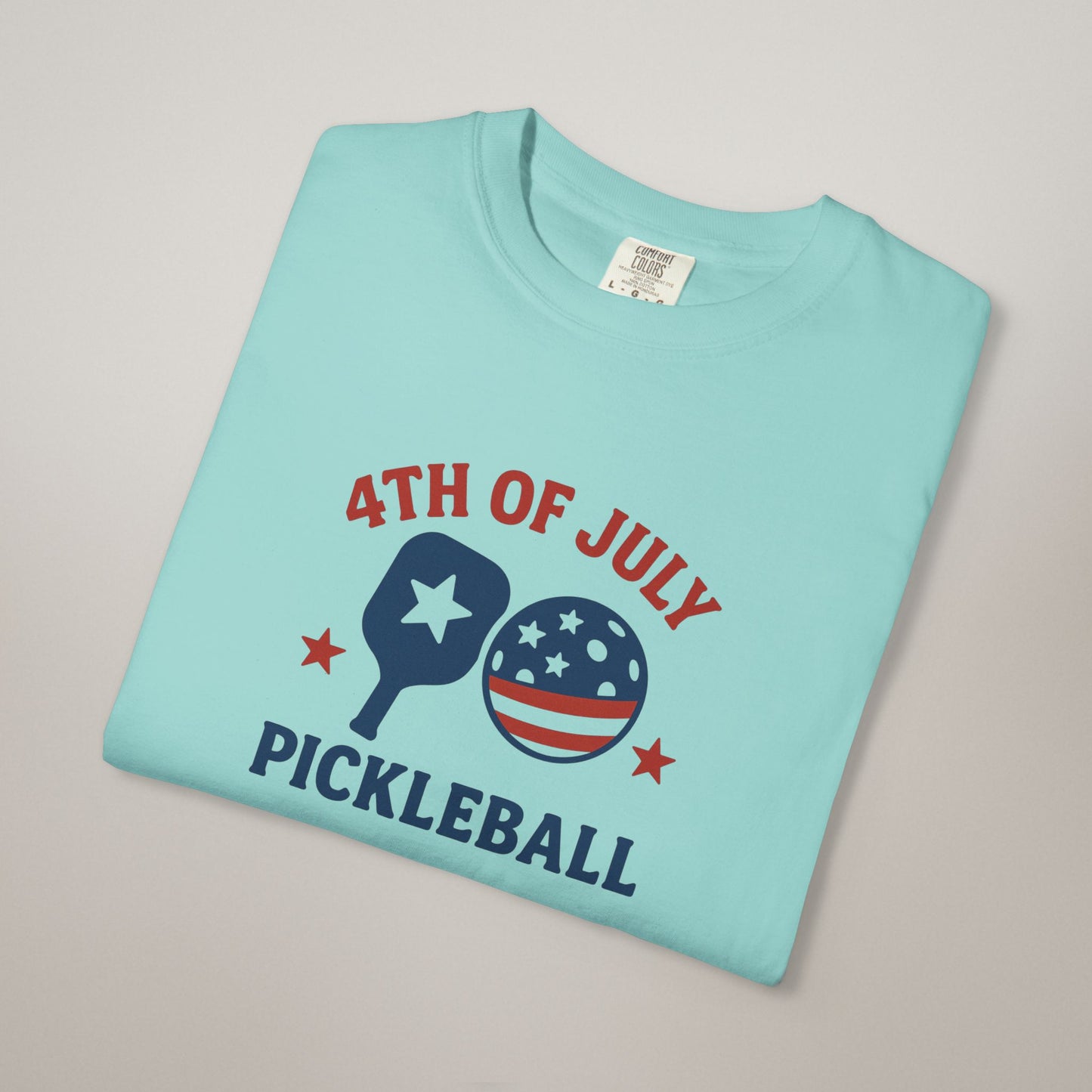 4th of July Pickleball T-Shirt – Patriotic Style Meets Everyday Comfort - Celebrate Independence Day in true pickleball fashion