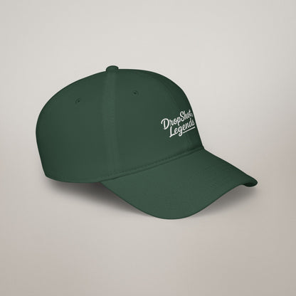 DropShotLegends Custom Casual Cotton Baseball Cap - Breathable Low Profile Everyday Hat for Men/Women