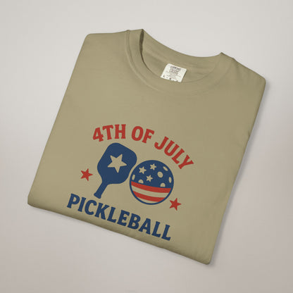 4th of July Pickleball T-Shirt – Patriotic Style Meets Everyday Comfort - Celebrate Independence Day in true pickleball fashion
