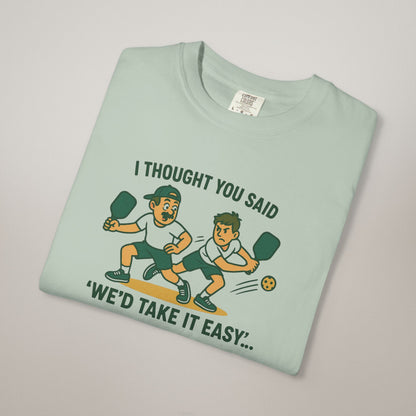 Casual Quote T-Shirt, Funny Sports Tee, Gift for Athletes, Unisex Graphic Tee, Humor T-Shirt for Friends, Relaxed Fit Apparel