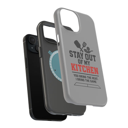 Funny Pickleball Magnetic Tough Phone Case – Durable Protection with Culinary Personality