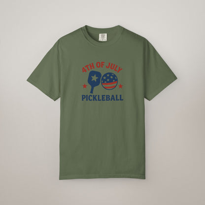 4th of July Pickleball T-Shirt – Patriotic Style Meets Everyday Comfort - Celebrate Independence Day in true pickleball fashion