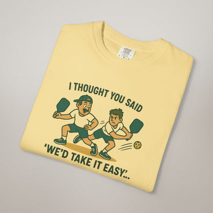 Casual Quote T-Shirt, Funny Sports Tee, Gift for Athletes, Unisex Graphic Tee, Humor T-Shirt for Friends, Relaxed Fit Apparel