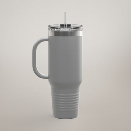 40oz Insulated Travel Mug - Stainless Steel | Hot & Cold Drinks | Leak-Proof Tumbler