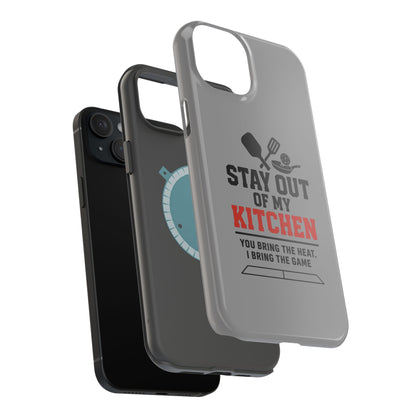 Funny Pickleball Magnetic Tough Phone Case – Durable Protection with Culinary Personality