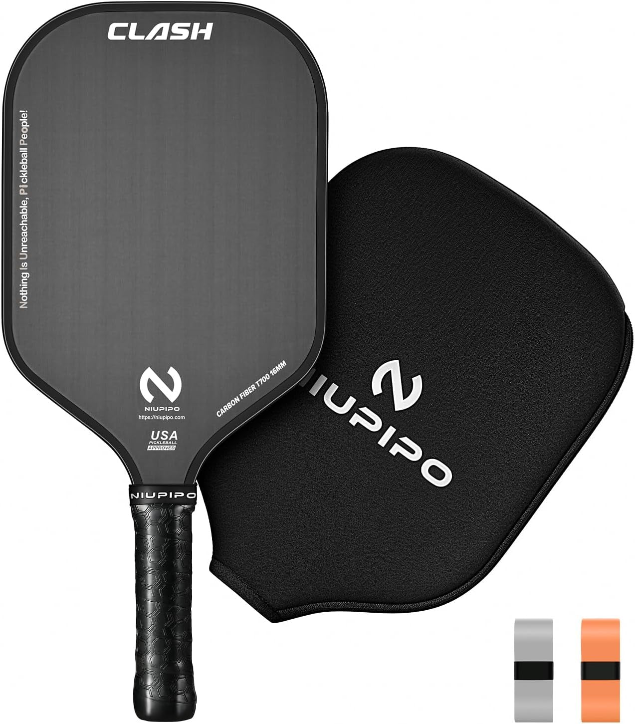 EXPLORER PRO USAPA Approved Pickleball Paddle – Graphite Carbon Fiber Face with Grit, Honeycomb Core & Cushion Grip | Pro-Level Paddle for Power, Spin & Control | Used by National Champions