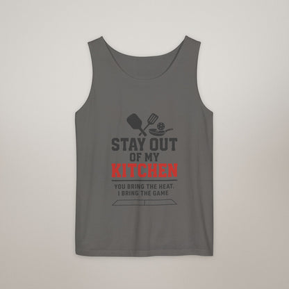 Pickleball Tank Top - 'Stay Out of My Kitchen' Activewear Shirt