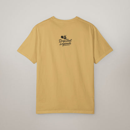 Garment-Dyed Pickleball T-shirt for Men and Women