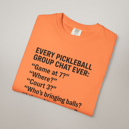 Pickleball T-Shirt for Fun Gamers, Funny Sports Tee, Unisex Pickleball Apparel, Gift for Sports Enthusiasts, Casual Activewear