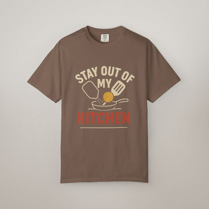 Stay Out of My Kitchen Unisex T-Shirt – Funny Chef Gift & Kitchen Humor Tee