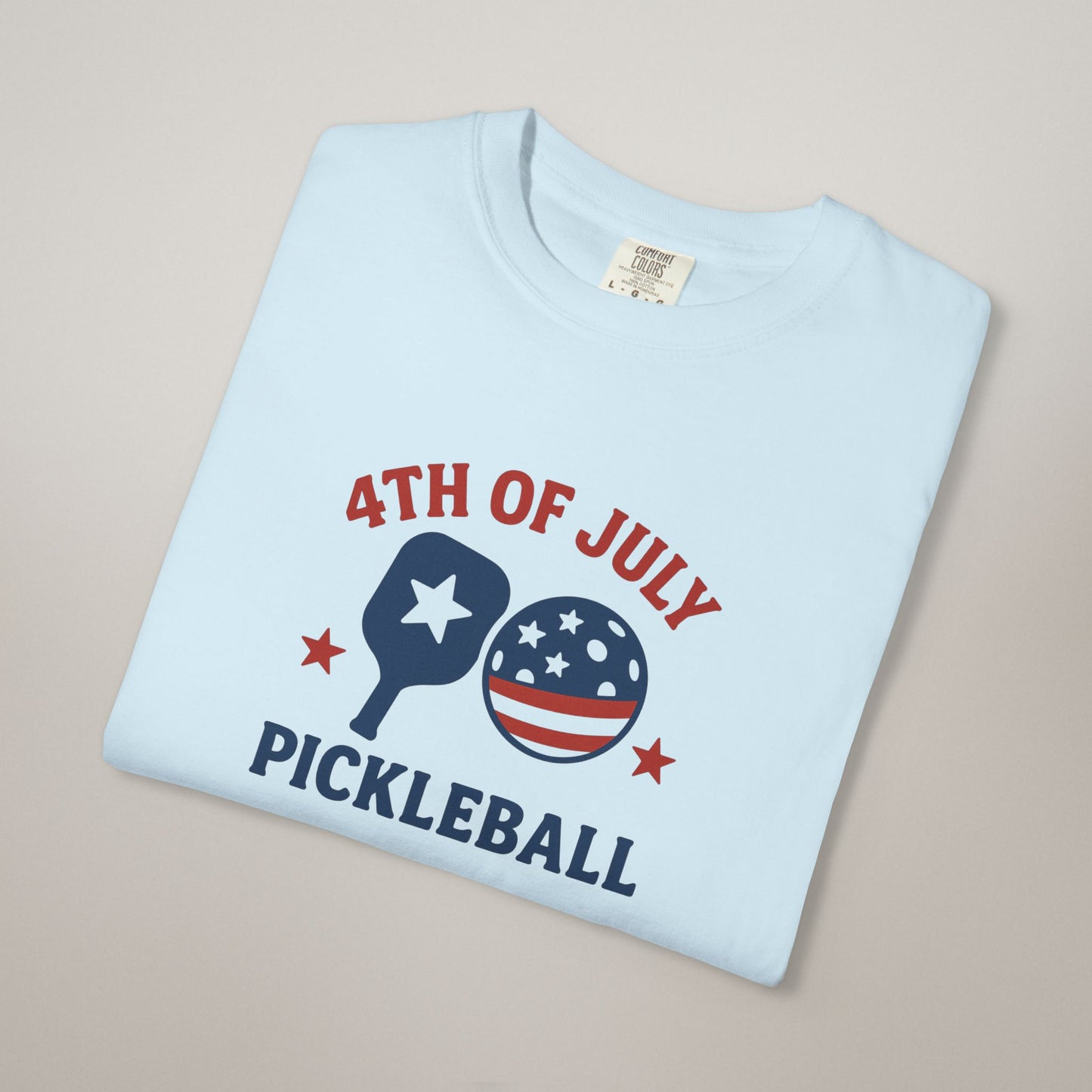4th of July Pickleball T-Shirt – Patriotic Style Meets Everyday Comfort - Celebrate Independence Day in true pickleball fashion
