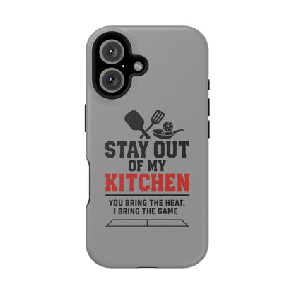 Funny Pickleball Magnetic Tough Phone Case – Durable Protection with Culinary Personality