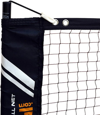 Complete Beginner Pickleball Set – Portable Pickleball Net System, 4 Wooden Paddles, 4 Pickleballs, Line Chalk, Rules Guide & Carry Bags | Easy Setup for Indoor/Outdoor Play