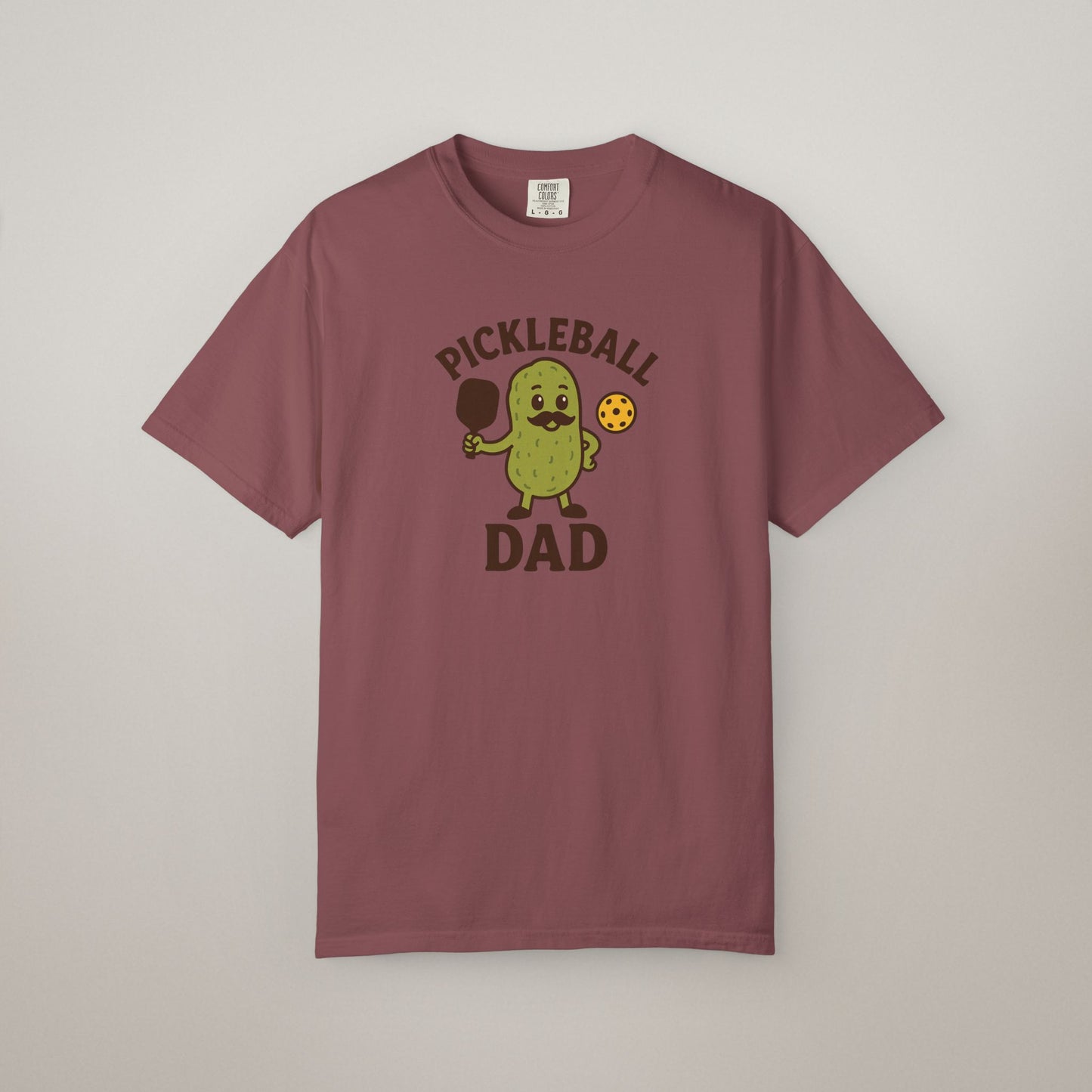 Garment-Dyed Pickleball T-shirt for Men and Women