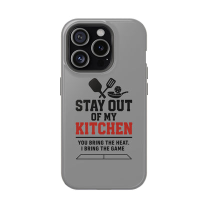 Funny Pickleball Magnetic Tough Phone Case – Durable Protection with Culinary Personality