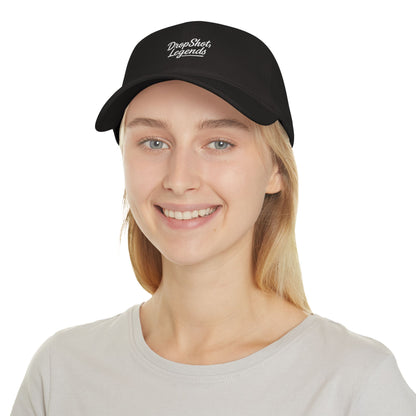 DropShotLegends Custom Casual Cotton Baseball Cap - Breathable Low Profile Everyday Hat for Men/Women